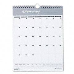 House of Doolittle Bar Harbor Wirebound Monthly Wall Calendar, 8-1/2 x 11, 2012 HOD331HD