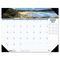 House of Doolittle Coastlines Photographic Monthly Desk Pad Calendar, 18-1/2 x 13, 2012 HOD1786