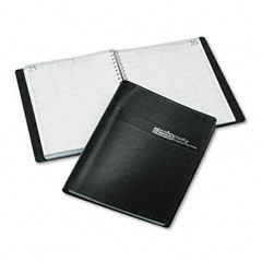 House of Doolittle Four-Person Group Practice Daily Appointment Book, 8 x 11, Black, 2012 HOD28202