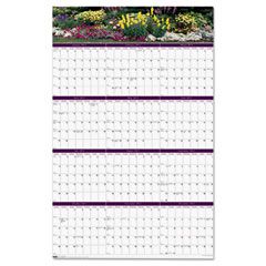 House of Doolittle Gardens of the World Reversible/Erasable Wall Calendar, 24 x 37, 2012 HOD394