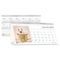 House of Doolittle Kitten Photos Desk Tent Monthly Calendar, 8-1/2 x 4-1/4, 2012 HOD3669