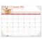 House of Doolittle Kittens Photographic Monthly Desk Pad Calendar, 22 x 17, 2012 HOD191