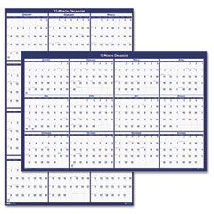 House of Doolittle Laminated Write-On/Wipe-Off Jumbo Yearly Wall Calendar, 66 x 33, 2012 HOD3962