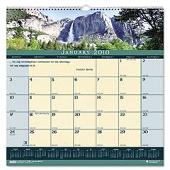 House of Doolittle Landscapes Monthly Wall Calendar, 12 x 12, 2012 HOD3621