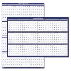 House of Doolittle Poster Style Reversible/Erasable Yearly Wall Calendar, 32 x 48, 2012 HOD3961