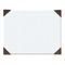 House of Doolittle Refillable Compact Doodle Pad, Ruled Pad, 18 1/2 x 13, White/Brown HOD410003