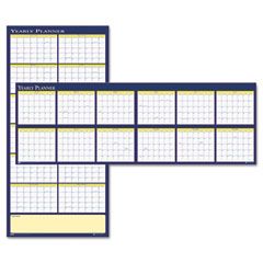 House of Doolittle Reversible Yearly Wall Planner, 60 x 26, 2012 HOD3974