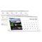 House of Doolittle Scenic Photos Desk Tent Monthly Calendar, 8-1/2 x 4-1/2, 2012 HOD3649