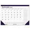 House of Doolittle Two-Color Monthly Desk Pad Calendar w/Large Notes Section, 18-1/2 x 13, 2012 HOD1646