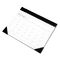 House of Doolittle Two-Color Refillable Monthly Desk Pad Calendar, 22 x 17, 2012 HOD15045101