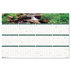 House of Doolittle Waterfalls of the World Reverse/Erase Yearly Wall Calendar, 24 x 37, 2012 HOD397