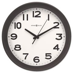 Howard Miller Kenwick Wall Clock, 13-1/2in, Black MIL625485