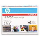 HP 1/8" DDS-3 Cartridge, 125m, 12GB Native/24GB Compressed Capacity HEWC5708A