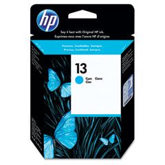 HP C4815A (HP 13) Ink, 1200 Page-Yield, Cyan HEWC4815A