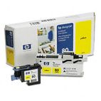 HP C4823A (HP80) Printhead & Cleaner, Yellow HEWC4823A