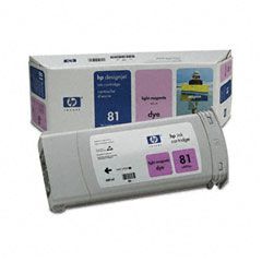 HP C4935A (HP 81) Ink, 1000 Page-Yield, Light Magenta HEWC4935A