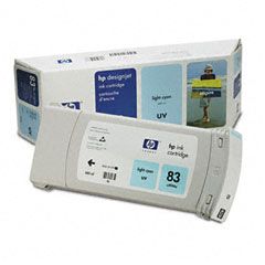 HP C4944A (HP 83) Ink, UV Light Cyan HEWC4944A