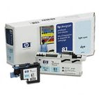 HP C4954A (HP81) Printhead & Cleaner, Light Cyan HEWC4954A