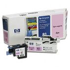 HP C4955A (HP81) Printhead & Cleaner, Light Magenta HEWC4955A