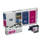HP C4962A (HP83) UV Printhead & Cleaner, UV Magenta HEWC4962A