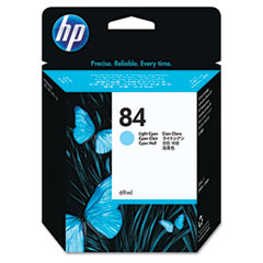 HP C5017A (HP 84) Ink, 1430 Page-Yield, Light Cyan HEWC5017A