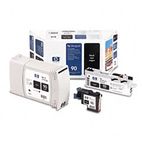 HP C5054A (HP90) Printhead & Cleaner, Black HEWC5054A