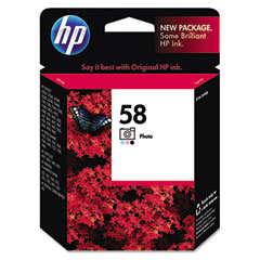 HP C6658AN (HP 58) Ink, 140 Page-Yield, Tri-Color HEWC6658AN140