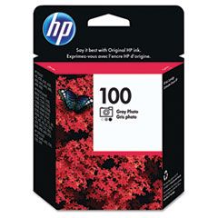 HP C9368AN (HP 100) Ink, 80 Page Yield, Photo Gray HEWC9368AN