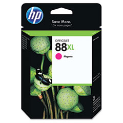 HP C9392AN (HP 88) Ink, 1980 Page-Yield, Magenta HEWC9392AN
