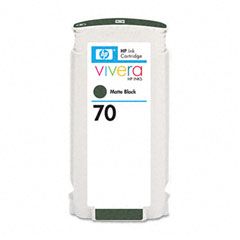 HP C9448A (HP 70) Ink, Matte Black HEWC9448A