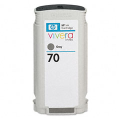 HP C9450A (HP 70) Ink, Gray HEWC9450A