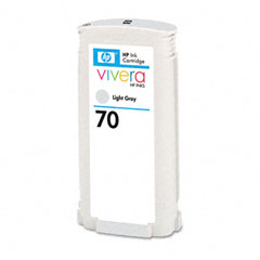 HP C9451A (HP 70) Ink, Light Gray HEWC9451A