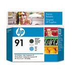 HP C9460A (HP91) Printhead, Matte Black/Cyan HEWC9460A