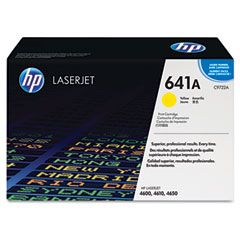 HP C9722A Toner, 8000 Page-Yield, Yellow HEWC9722A