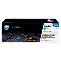 HP CB381A Toner, 21000 Page-Yield, Cyan HEWCB381A