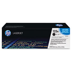 HP CB540A (HP 125A) Toner, 2,200 Page-Yield, Black HEWCB540A