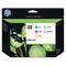 HP CC604FN (HP 02) Ink, 350 Page-Yield, 5/Pack, Assorted HEWCC604FN