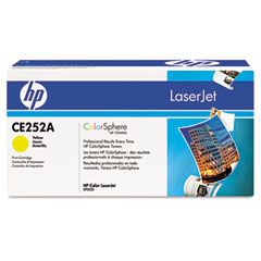 HP CE252A Toner, 7000 Page-Yield, Yellow HEWCE252A