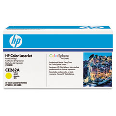 HP CE262A Toner, 11,000 Page-Yield, Yellow HEWCE262A