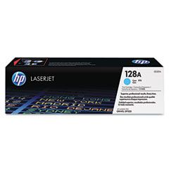 HP CE321A Toner, 1,300 Page-Yield, Cyan HEWCE321A