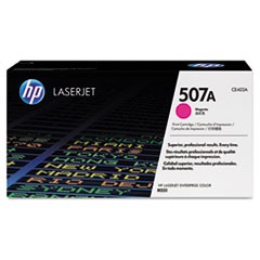 HP CE403A (HP-507A) Toner, 6,000 Page-Yield, Magenta HEWCE403A