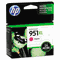 HP CN047AN140 (HP 951XL) High-Yield Ink, 1500 Page-Yield, Magenta HEWCN047AN140