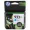 HP CN054AN140 (HP 933XL) High-Yield Ink, 825 Page-Yield, Cyan HEWCN054AN140