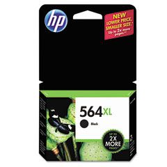 HP CN684WN (564XL) High-Yield Ink, 550 Page-Yield, Black HEWCN684WN