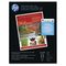 HP Color Laser Brochure Paper, 98 Brightness, 40lb, 8-1/2 x 11, White, 150 Shts/Pk HEWQ6543A