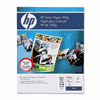 HP Cover Paper, 75 lbs., 96 Brightness, 8-1/2 x 11, White, 100 Sheets HEWQ2413A