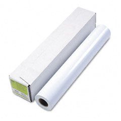 HP Designjet Inkjet Large Format Paper, 24" x 100 ft, White HEWQ1420A