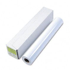 HP Designjet Inkjet Large Format Paper, 24" x 100 ft, White HEWQ1426A