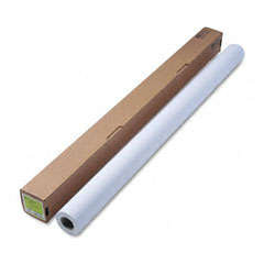 HP Designjet Inkjet Large Format Paper, 35 lbs., 54" x 100 ft, White HEWC6570C