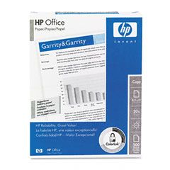 HP Office Paper, 92 Brightness, 3-Hole Punched, 20lb, 8-1/2 x 11, White, 500/Ream HEW113102